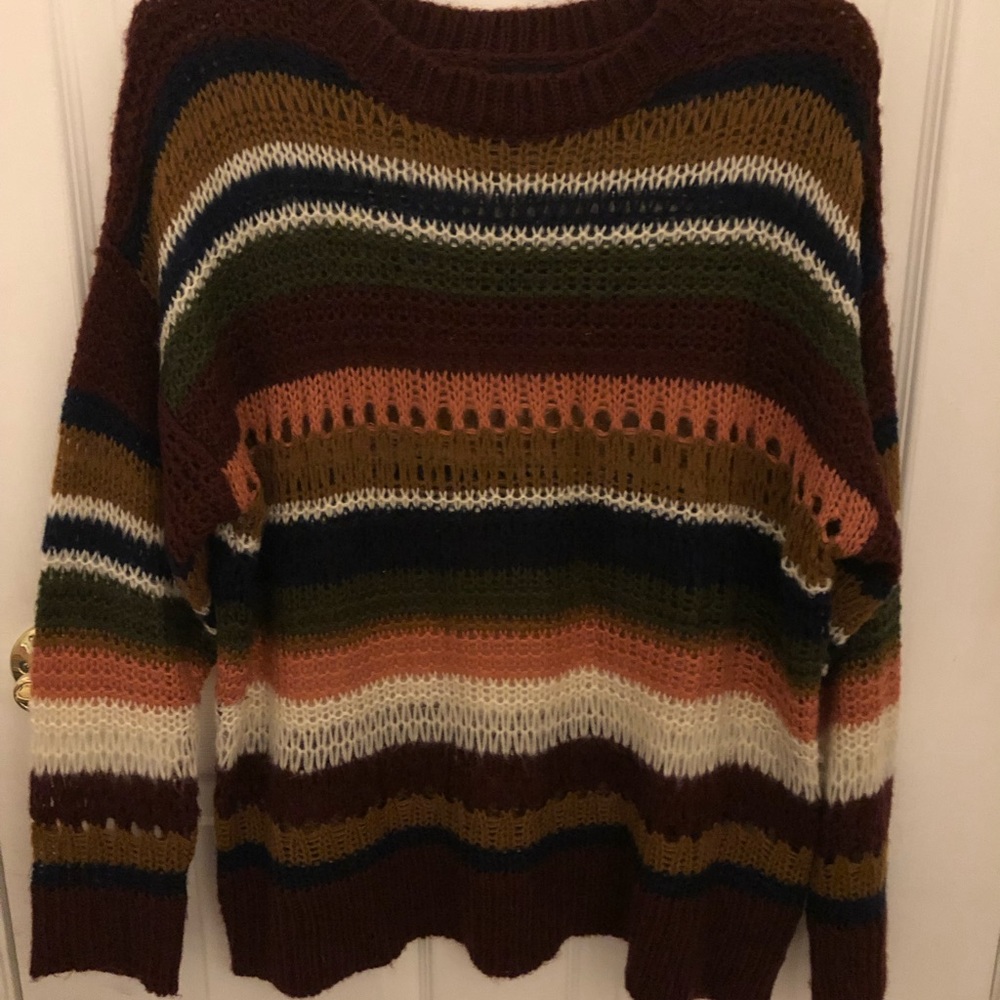 Forever 21 lightweight striped sweater